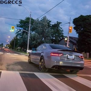 สปอยเลอร์หลังคาร์บอนไฟเบอร์ขัดเงาแบบ M4 สำหรับรถยนต์ DGRCCS A5 B8 B8.5 2 ประตู คูเป้ 8T3 ปี 2007-2017 พร้อมเทปติดตั้ง - Product Image 6