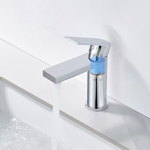 ก๊อกน้ำอ่างล้างหน้าแบบก้านโยกเดี่ยว สีดำ รุ่น 304 SS ดีไซน์ทันสมัย - Product Image 2