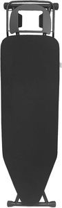 Planche à repasser pliable à hauteur réglable résistante à la chaleur avec support pour fer à repasser et porte-vêtements de style moderne - Product Image 6