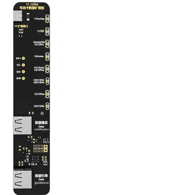 I2C KC02 Battery Data Repair Expansion Board for iPhone 11-15Series Battery Efficiency Pop up Recovery No Battery Label Required