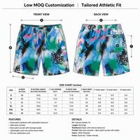 Shorts de bain décontractés personnalisés, écologiques, extensibles dans 4 directions, séchage rapide, pour hommes, personnalisation de la marque D2C