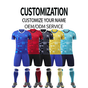 Venta al por mayor profesional caliente uniforme de fútbol de fábrica de secado rápido hombres camiseta de fútbol - Product Image 6