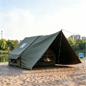 Perfect Quality One Bedroom Inflatable Camping <b>Tent</b> PVC Coated Windproof Rainproof Four-Season UV Resistant Quick Setup ODM - Product Image 4