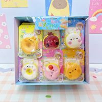 Lot de 24 Biscuits Lapin Squishy Adorables – Porte-clés Anti-stress Sensoriel pour Enfants de 8 Ans et Plus