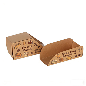 Kişiselleştirilmiş Baskılı Paket Servis <span class=keywords><strong>Burger</strong></span> Kutusu Patates Kızartması Sokak Atıştırmalıkları Fast Food <span class=keywords><strong>Burger</strong></span> Ambalaj Kutusu - Product Image 4
