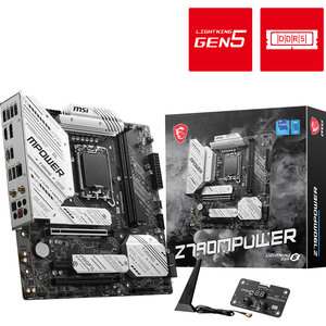 เมนบอร์ดพลังงาน <span class=keywords><strong>Z790M</strong></span> MSI CPU รองรับ Intel I9-14900K/i7-14700K/i5-14600KF CPU (Z790 Intel/LGA1700) - Product Image 2