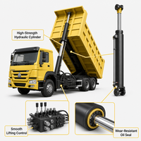 Nouveau camion lourd diesel HOWO NX 6x4 Euro 3 à direction à gauche, boîte automatique FAST, avec caméra arrière, capacité de 41-50 tonnes pour le transport de conteneurs