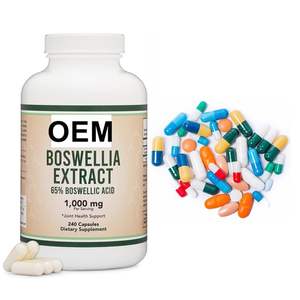 OEM özel etiket sağlık gıda sınıfı takviyesi <span class=keywords><strong>Boswellia</strong></span> serherbal bitkisel özü kapsüller - Product Image 1