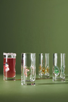 Verre à shot personnalisé en vente chaude, verre à whisky, verre à boire highball, gobelet festif, verre à shot à perles pressées, verre à boire iconique
