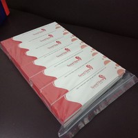 Bandelettes de test de parfum jetables sous forme de livret