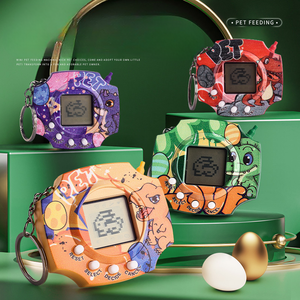 Mini porte-clés de <span class=keywords><strong>jeu</strong></span> électronique animal virtuel, jouet numérique rétro pixel pour l'alimentation et l'entraînement des animaux, <span class=keywords><strong>jeu</strong></span> portable, cadeau de fête pour enfants - Product Image 2