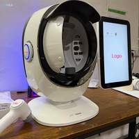 Analyseur de Peau Facial 2026 pour Clinique d'Esthétique Médicale, 18 Indicateurs de Test, Analyseur de Peau K57