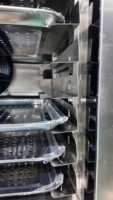 Mini 5-bakjes blastchiller en vriezer, compacte snelvriezer voor gelato, ijs en bakkerijproducten