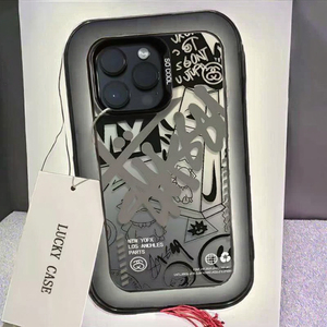 Funda Protectora para Teléfono a Prueba <span class=keywords><strong>de</strong></span> Golpes, <span class=keywords><strong>Marca</strong></span> Cool Stusy, Diseño IMD, para 16 Plus, Estilo Urbano, Carcasa <span class=keywords><strong>de</strong></span> PC - Product Image 3