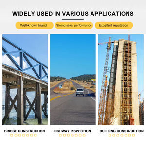 Alat Uji Lebar dan Kedalaman Retak Beton Ultrasonik, Detektor Logam Industri untuk Teknik Konstruksi - Product Image 5