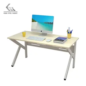 Patas de metal para escritorio, mesa de acero inoxidable con cajón de hierro, muebles de oficina, venta al por mayor