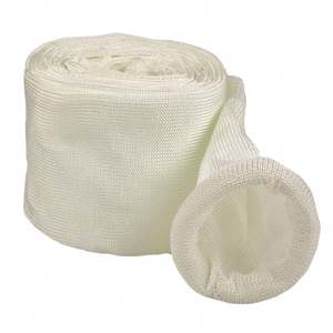 Mangueira de Fibra de Vidro Tricotada para Proteção de Tubos de Motor Automotivo, Isolante Profissional - Product Image 1