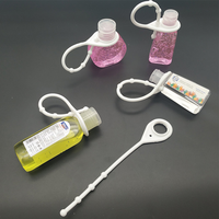 Longe de poignet courte en silicone réglable pour différents types de porte-bouteille porte-bouteille porte-bouteille d'eau avec sangle