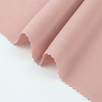 D002 Haute Qualité 100% Polyester Textiles 170gms Doux Simple Jersey Tissu Tricoté pour Vêtements pour Chaussettes T-shirts Uniformes