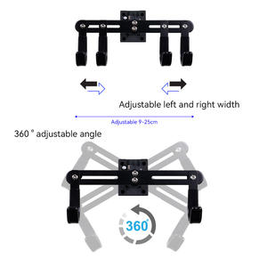Rack mural pour vélo, crochet mural pour vélo, support de suspension de route, pour vélo <span class=keywords><strong>vtt</strong></span>, gain de place, support pliable pour vélo avec bordure - Product Image 4