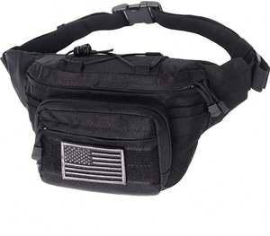 Échantillon gratuit, vente en gros, sac banane personnalisé pour le camping et la randonnée, sac banane tactique, sac banane d'extérieur - Product Image 1