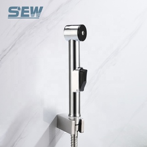 Toilette Warmwasser Handheld Hand Messing <span class=keywords><strong>Einsatz</strong></span> WC Chrom <span class=keywords><strong>Bidet</strong></span> Shattaf SR-109 - Product Image 2