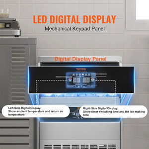 Máquina de Hielo Comercial para Pequeños Negocios, 15kg/24h, con Motor, Fácil de Operar, Precio al por Mayor - Product Image 5