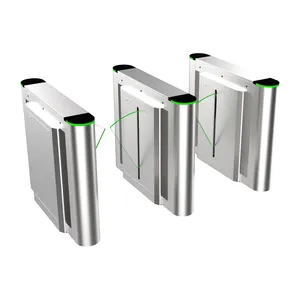 Pedestrian Access System Flap Turnstile Gate Control Board Barrier Flap Automatic Gate Esd Flap Barrier