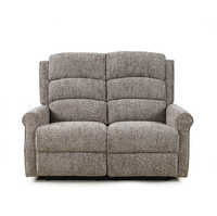 Canapé inclinable deux places en tissu, fauteuil inclinable électrique pour home cinéma, fauteuil relaxant pour salon