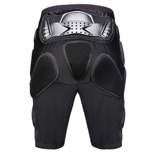 Motorcycle Armor Shorts Anti-Fall Hip Protective Pants Breathable Mesh Spine/Sacrum Protection for Motocross Off-Road Riding