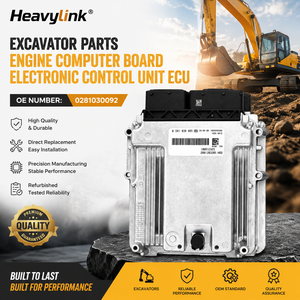 Carte électronique de moteur d'excavatrice Heavylink ECU 0281030092, unité de commande électronique reconditionnée - Product Image 1