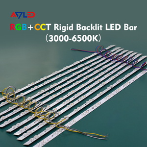Barre lumineuse LED haute luminosité RGB+CCT 3000K-6500K 24V 24W, bande lumineuse LED RGB WW smd3030 pour boîte lumineuse - Product Image 6