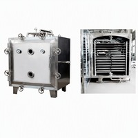 Secador por Congelación al Vacío Tipo Bandeja de Acero Inoxidable con Manómetro y Visor para Equipos de Secado de Alimentos en Laboratorio