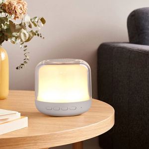 Nhà Máy Giá 2025 đa chức năng di động không dây BT Loa cảm ứng đèn cạnh giường ngủ <span class=keywords><strong>Led</strong></span> BT loa với ánh sáng ban đêm - Product Image 2