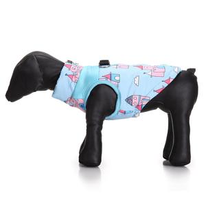 Jaket <span class=keywords><strong>Vest</strong></span> Anjing Peliharaan Musim Dingin Pakaian Hangat Hewan Peliharaan Tahan Air Pakaian Anak Anjing Isi dan Tebal Mantel dan Jaket Anjing - Product Image 4