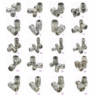 Conectores RF de Servicio Integral, Adaptadores Convertidores de Conectores RP SMA SMB SMC MCX MMCX BNC TNC N UHF F CRC9 TS9 Macho Hembra
