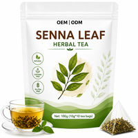 Sachets de thé aux feuilles de séné pour soulager la constipation, détoxifier et favoriser la santé digestive, sans caféine, naturel, usine OEM certifiée ISO22000