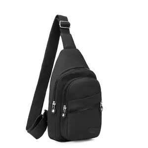 Anti-Theft Waterproof Shoulder Backpack Cover Pack Rucksack Bicycle Sport Unisex Sling Chest Crossbody Bag