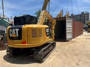 Mini pelleteuse d'occasion Caterpillar CAT308E2 Japon en bon état avec pompe et roulement Kawasaki en vente bon marché - Product Image 4