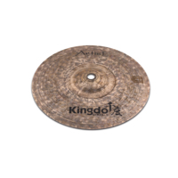 Kingdo B20 Bronze Dark Series 8" 10" 12" Splash Cymbal Set Professional Handmade Percussion Instrument