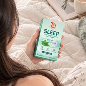 OEM ODM Bandes buccales pour le sommeil avec Mélaéonine, GABA, L-Théanine, Menthe, Complément alimentaire pour soutenir le cycle de sommeil naturel du corps, Film buccal - Product Image 6