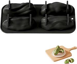 Moules à gâteau en silicone antiadhésifs en forme de noix, moule à chocolat en silicone, ustensiles de cuisson flexibles antiadhésifs pour desserts et pâtisseries DIY - Product Image 3