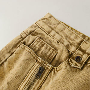 <span class=keywords><strong>Jeans</strong></span> de Mezclilla Boyfriend Extra Grandes Vintage para Mujer, <span class=keywords><strong>Jeans</strong></span> de Pierna Ancha de Alta Calidad, Estilo Hip Hop, <span class=keywords><strong>Jeans</strong></span> de Mezclilla Cruda para Mujer - Product Image 2