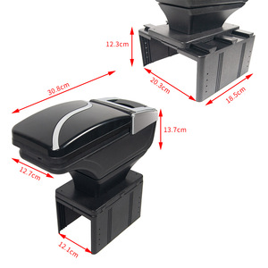 Carfu Nuevo Reposabrazos de Plástico para Coche, Caja de Almacenamiento Central Multifuncional, Sin Perforaciones, Portátil, Venta al por Mayor, Guangdong - Product Image 3