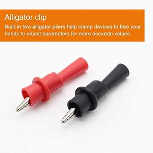 Präzise scharfe Sonden prüf leitung 1000V 20A vergoldete Sonden leitungen mit Krokodil klemmen Silikonmultimeter-Testkabel-Kit - Product Image 6