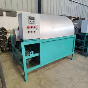 مجفف دوار صغير أوتوماتيكي للبيع الساخن مع تحكم PLC ومحرك، هيكل من الفولاذ الكربوني لتجفيف الحبوب والأرز الصناعي - Product Image 1