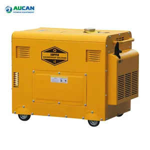 Generatore diesel elettrico silenzioso portatile, generatore elettrostatico, prezzo, 3kW, 5kW, 6kW, 7kW, 8kW