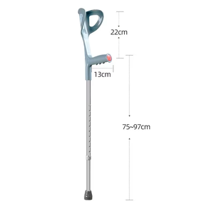 Muleta de Aleación de Aluminio Ajustable, Ligera, de Color Personalizado, para Discapacitados, Geriátricos, Pediátricos, Portátil y Económica - Product Image 5