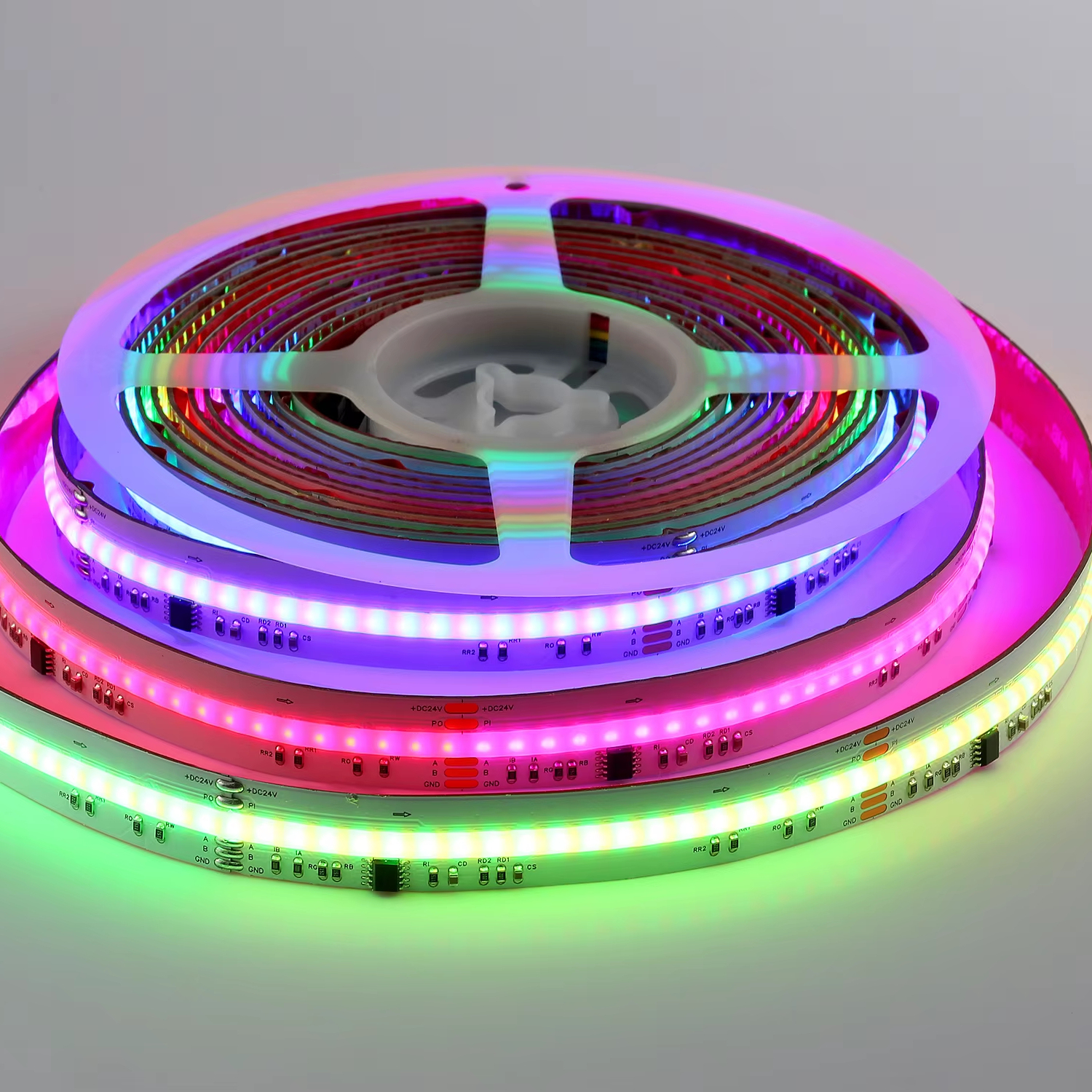 New Side View COB Led Stripe 24V 840leds/m LED Strip Light IP20 Luces Led