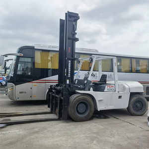 Montacargas Diésel de 10 Toneladas con Capacidades Todoterreno Japonesas FD70 FD100, Montacargas Diésel Usado de Alta Calidad Fd100 - Product Image 6